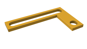 Flachwinkel 250x150 ∅28 