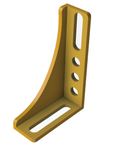 Winkeleisen 300x200 ∅28 